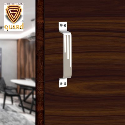 S-GUARD Stainless Steel Door & Cabinet Handles, Knobs Handles-Size-6 Inch-6 Pcs-Laser Printed Design-SSL39