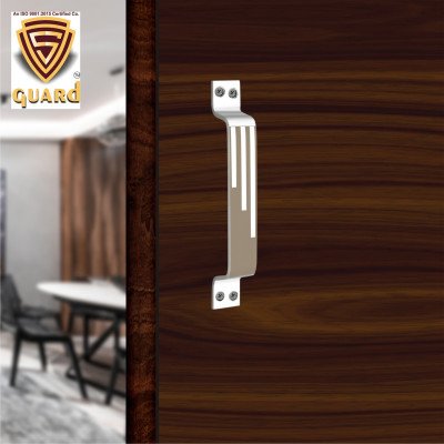 S-GUARD Stainless Steel Door & Cabinet Handles, Knobs Handles-Size-6 Inch-6 Pcs-Laser Printed Design-SSL40