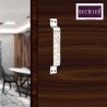 BUCKLLER Stainless Steel Door & Cabinet Handles, Knobs Handles-Size-6 Inch-6 Pcs-Laser Printed Design-SSL03