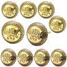 S-GUARD Pure Brass knobs for Drawer, Racks, Kitchen Cabinets, Wardrobe- Pack of 10- Elephant