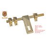 copy of copy of copy of copy of copy of BUCKLER Latching Draw Hasp Latch  (Aluminium, Stainless Steel)