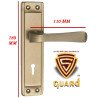 S-GUARD Iron Mortise Handle Lock for Main Door, Bedroom, Main Gate Heavy Duty-65MM Double Turn Lock-CODA