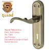 S-GUARD Iron Mortise Handle Lock for Main Door, Bedroom, Main Gate Heavy Duty-65MM Double Turn Lock-MERCA