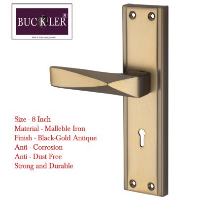 copy of copy of copy of copy of S-GUARD Iron Mortise Handle Lock for Main Door, Bedroom, Main Gate Heavy Duty-70MM Double Turn L