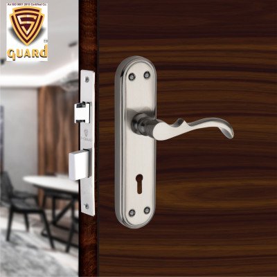 S-GUARD Iron Mortise Handle Lock for Main Door, Bedroom, Main Gate Heavy Duty-65MM Double Turn Lock-MERCBS