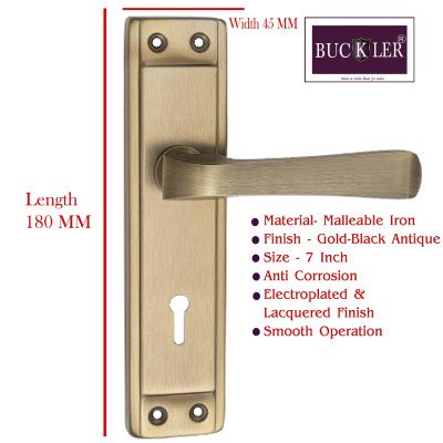 copie de copie de copie de copie de BUCKLER Iron Mortise Handle Lock for Main Door, Bedroom, Main Gate Heavy Duty-70MM Double Tu