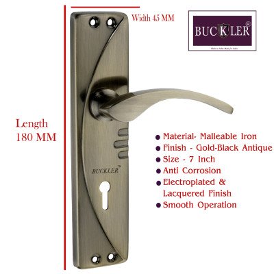 copie de copie de copie de copie de copie de copie de copie de copie de copie de copie de BUCKLER Iron Mortise Handle Lock for M