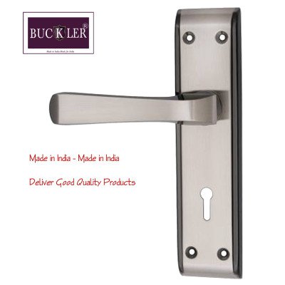 BUCKLER Iron Mortise Handle Lock for Main Door, Bedroom, Main Gate Heavy Duty-65MM Double Turn Lock-7 Inch-OD Wonder-BS