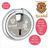copy of copy of S-GUARD Ultima Iron-Steel 92MM,10 Lever-8 CommonKeys Shutter lock for Shop,Godown,Store Gate-Door Lock  (Laser P