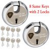 copy of copy of copy of copy of S-GUARD Ultima Iron-Steel 92MM,10 Lever-8 CommonKeys Shutter lock for Shop,Godown,Store Gate-Doo