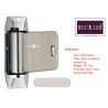BUCKLER Door closer, Door Concealed for Wooden door,Helix Silver
