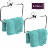 copy of copy of copy of copy of BUCKLER Stainless Steel Towel Ring for Bathroom and Kitchen, Heavy duty Silver Finish