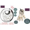 Stainless Steel Lock