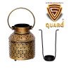 S-Guard Premium Tea Light Holder for Wall, Table Decor,Temple Decorative, Diwali Decorative Showpiece - (Iron, Gold)