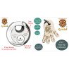S-GUARD Stainless Steel Lock 90MM-14 Pin-Common Keys