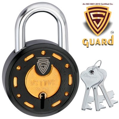 copy of copy of copy of copy of copy of S-Guard Atoot Laser Printed Heavy Door Lock, Gate Lock-60MM-8 Levers, Double Locking 5 K