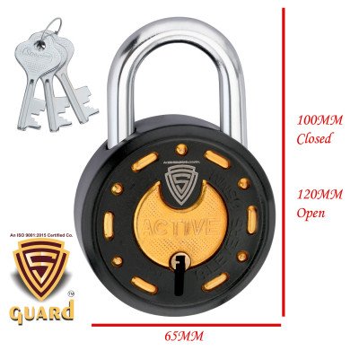 copy of copy of copy of copy of copy of S-Guard Atoot Laser Printed Heavy Door Lock, Gate Lock-60MM-8 Levers, Double Locking 5 K