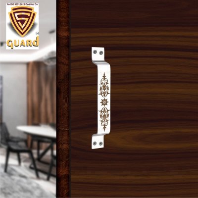 S-GUARD Stainless Steel Door & Cabinet Handles, Knobs Handles-Size-6 Inch- Laser Printed