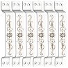 S-GUARD Stainless Steel Door & Cabinet Handles, Knobs Handles-Size-6 Inch- Laser Printed