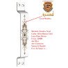 S-GUARD Stainless Steel Door & Cabinet Handles, Knobs Handles-Size-6 Inch-6 Pcs-Laser Printed Design-SSL09