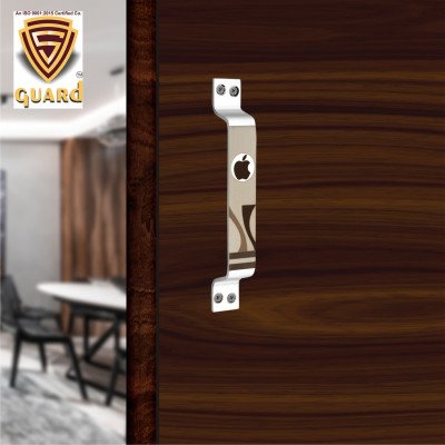 S-GUARD Stainless Steel Door & Cabinet Handles, Knobs Handles-Size-6 Inch-6 Pcs-Laser Printed Design-SSL31